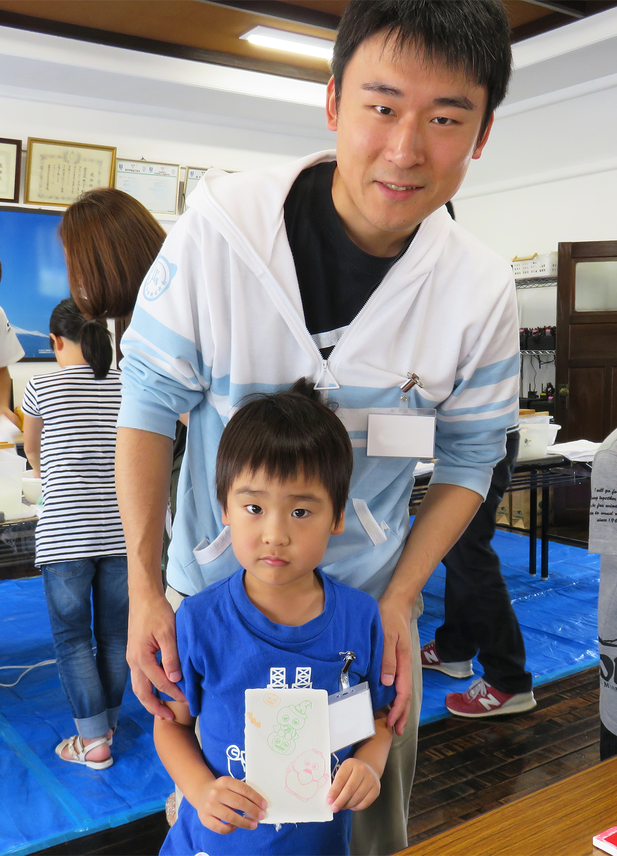 丸富製紙夏休み親子工場見学会2017