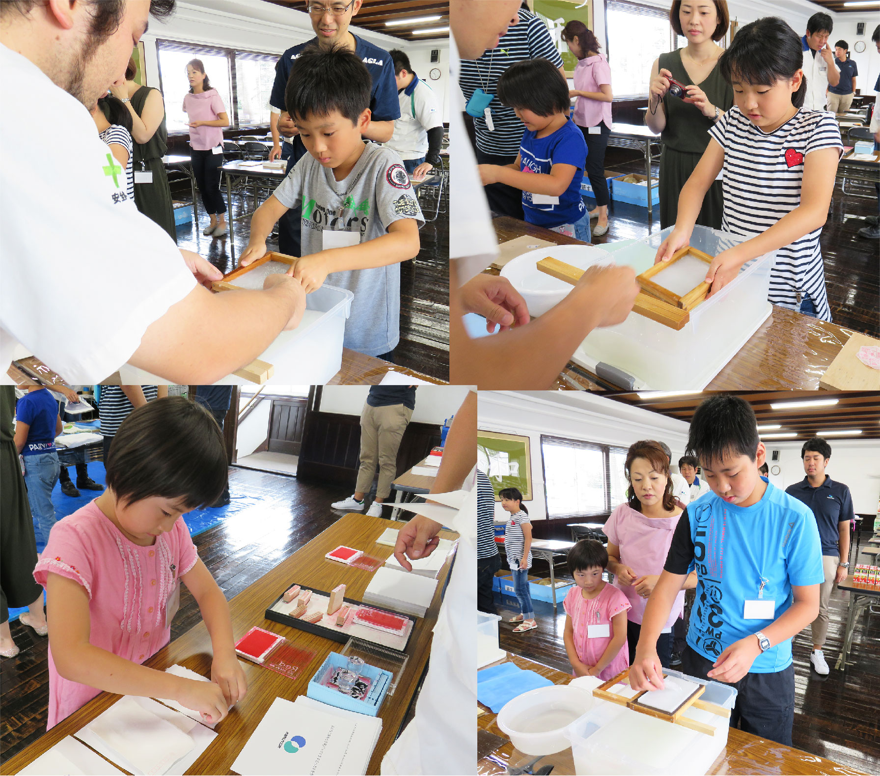 丸富製紙夏休み親子工場見学会2017