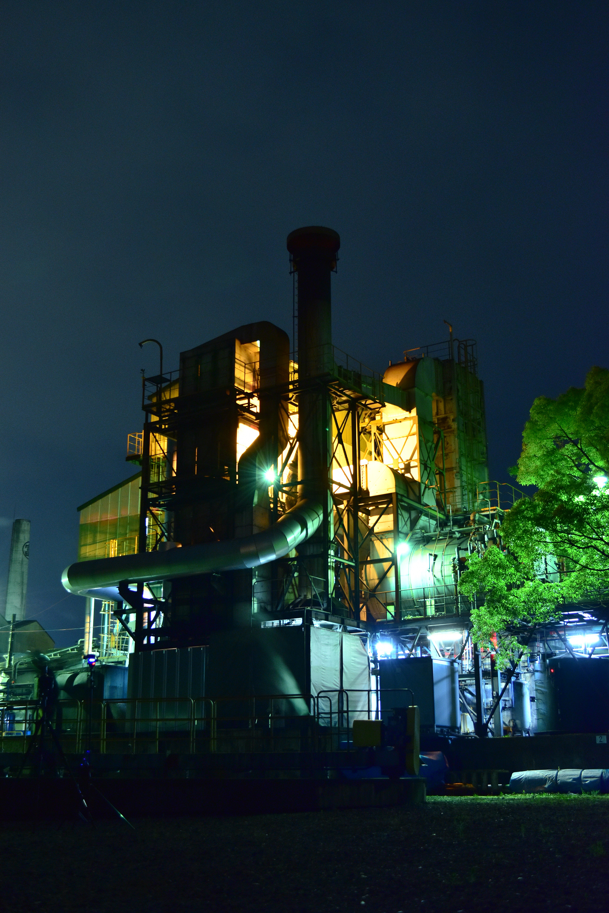 富士根工場工場夜景