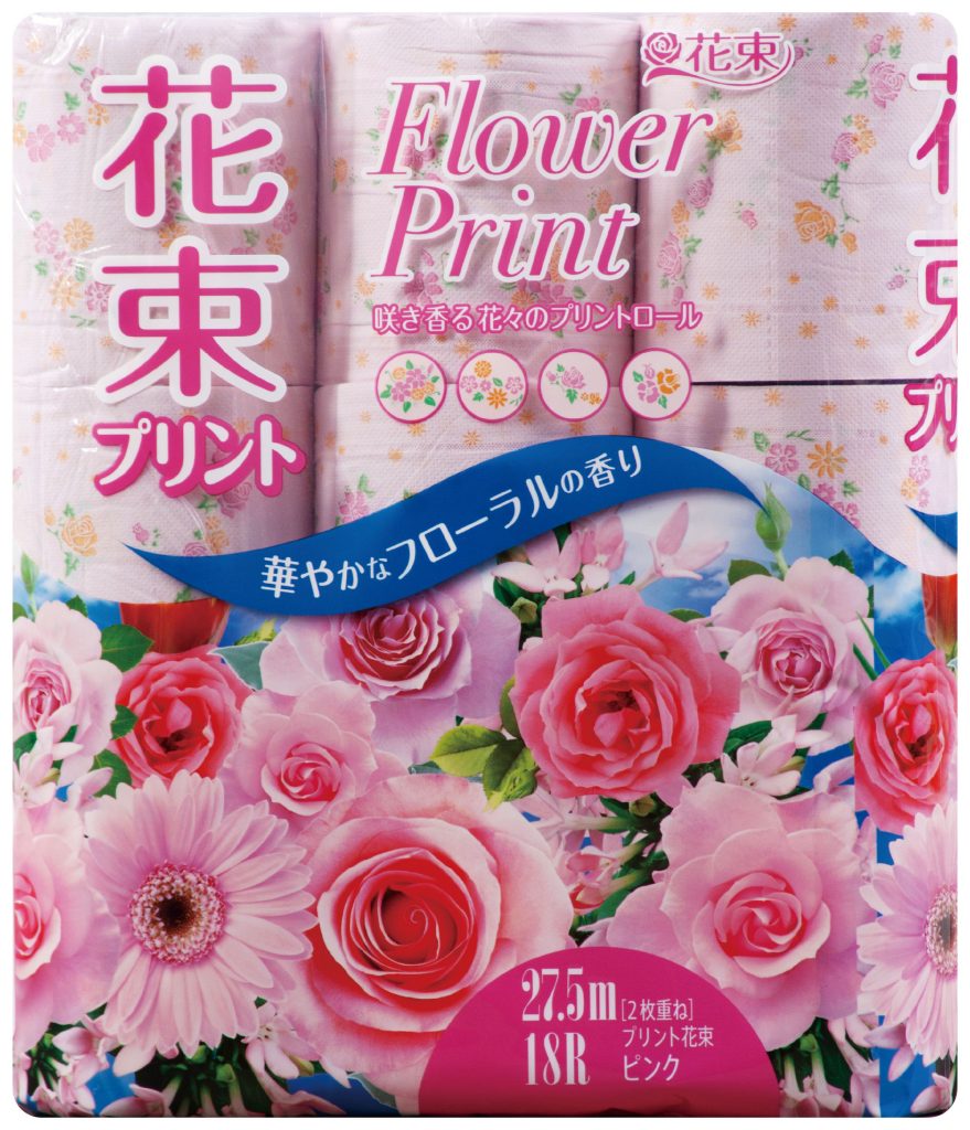 プリント花束 18ロール ダブル 再生紙 丸富製紙株式会社 プリント花束 18ロール ダブル 再生紙 丸富製紙株式会社