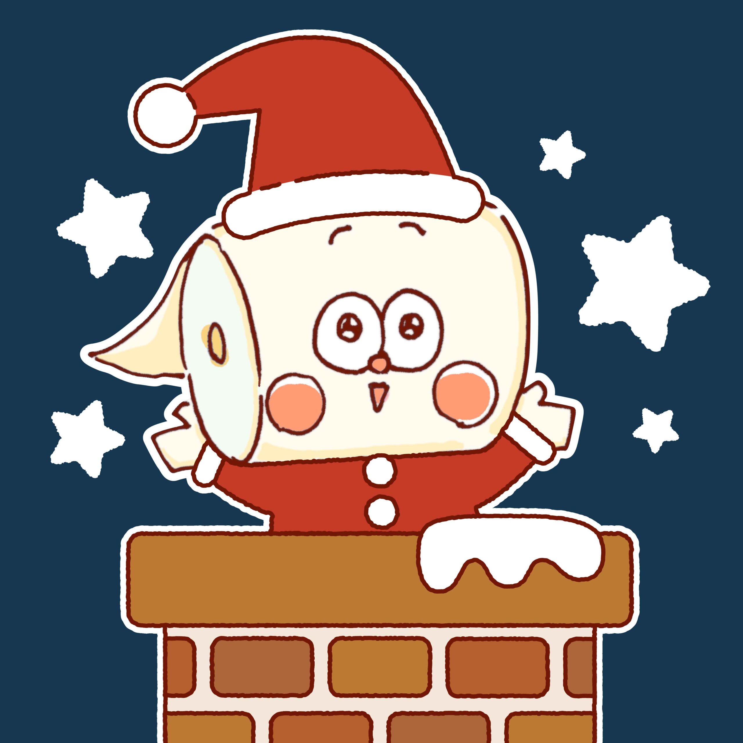 とみーるくん　サンタ　クリスマス